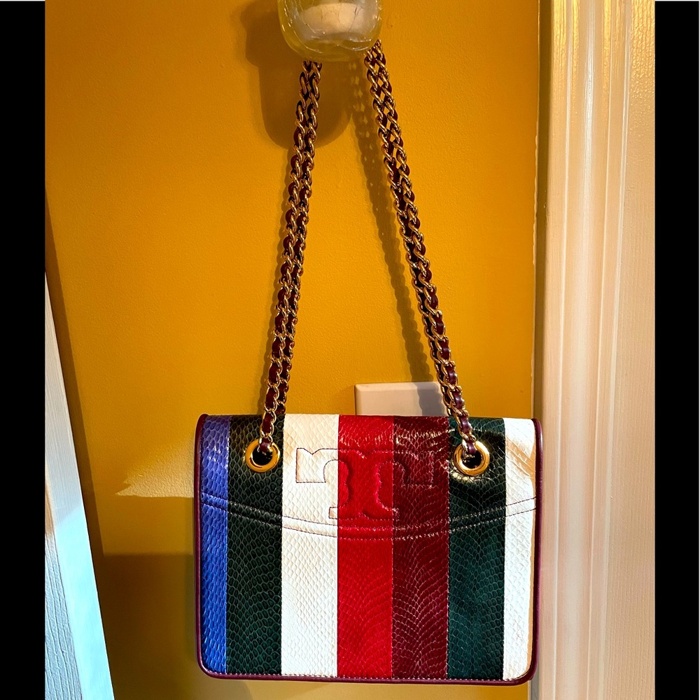 EUC - Tory Burch Flap Bag